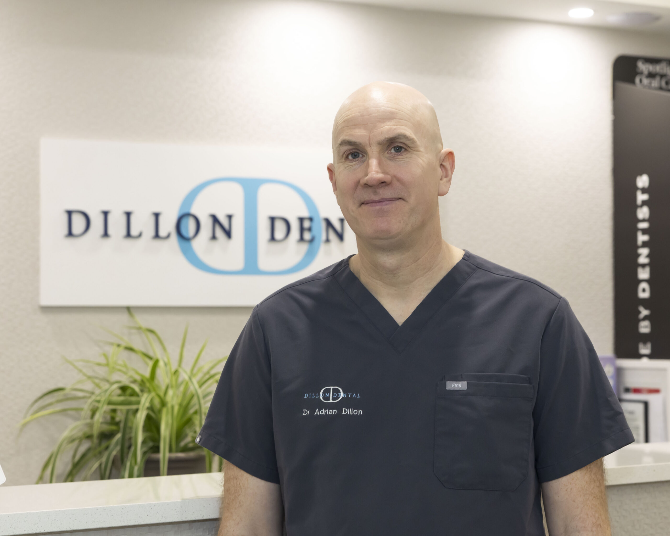 Portrait of Dr Adrian J Dillon